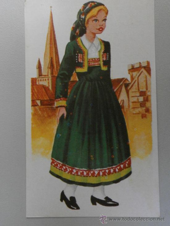 Coleccionismo cromos antiguos: CROMOS TRAJES TIPICOS CRVA-332 - Foto 1
