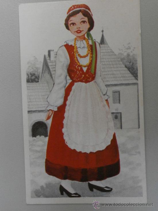 Coleccionismo cromos antiguos: CROMOS TRAJES TIPICOS CRVA-335 - Foto 1
