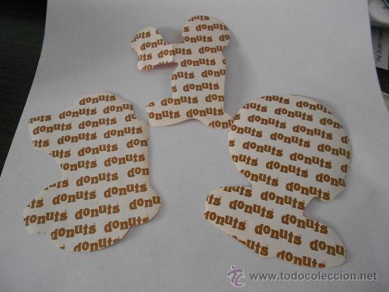 Coleccionismo cromos antiguos: pegatinas donuts 1987 - Foto 2