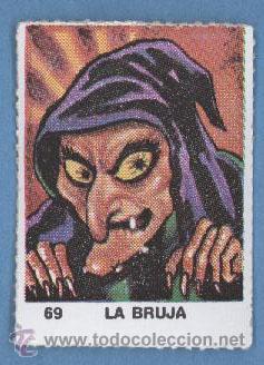 Coleccionismo cromos antiguos: Monstruos Di&aacute;bolicos N&ordm; 69 - La Bruja - Foto 1