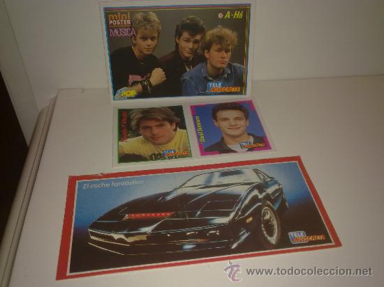 Coleccionismo Cromos antiguos: pegatinas teleindiscreta - EL COCHE FANTASTICO VENDIDA