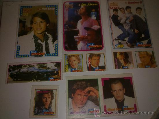 Coleccionismo cromos antiguos: pegatinas teleindiscreta - Foto 1