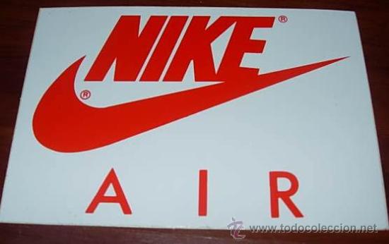 Coleccionismo cromos antiguos: PEGATINA  DE MARCA DE DEPORTIVA NIKE - Foto 1