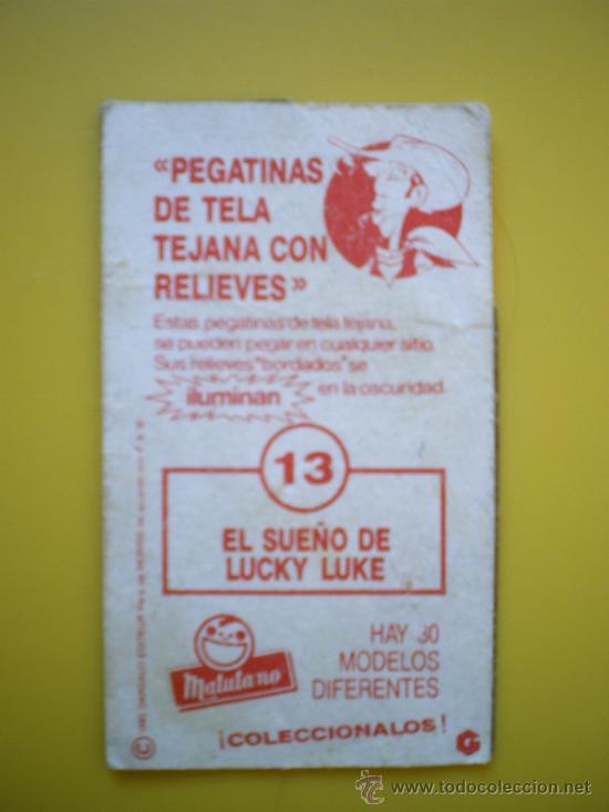 Coleccionismo cromos antiguos: LUCKY LUKE MATUTANO. CROMO 11 - Foto 3