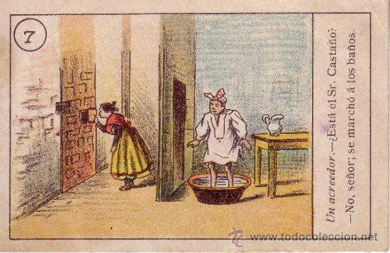 Coleccionismo Cromos antiguos: CROMO PUBLICITARIO DE CHOCOLATES  LA ESPA&Ntilde;A - MADRID - SANTA ENGRACIA N&ordm; 86 - VER ADICIONAL