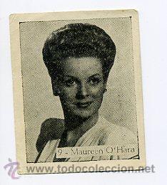 Coleccionismo cromos antiguos: CROMO - CINE - N&ordm; 9 - MAUREEN OHARA - Foto 1