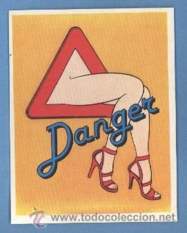 Coleccionismo cromos antiguos: Panini Stickers - Danger - Foto 1