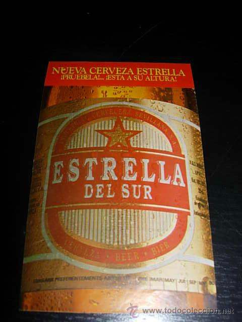 Collezionismo Figurine antiche: PEGATINA  ADHESIVO  ESTRELLA DEL SUR      SIN PEGAR