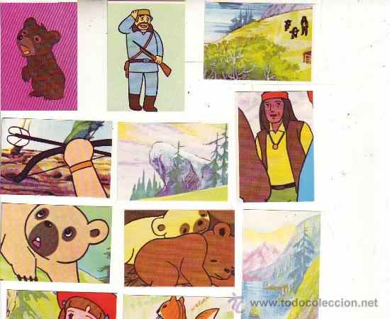 Coleccionismo cromos antiguos: jacky  el oso de tallac  11 cromos - Foto 1