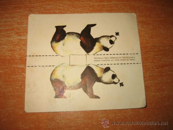 Coleccionismo cromos antiguos: CROMO  OSO - Foto 1