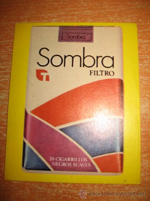 Coleccionismo cromos antiguos: CROMO PEGATINA   SOMBRA - Foto 1