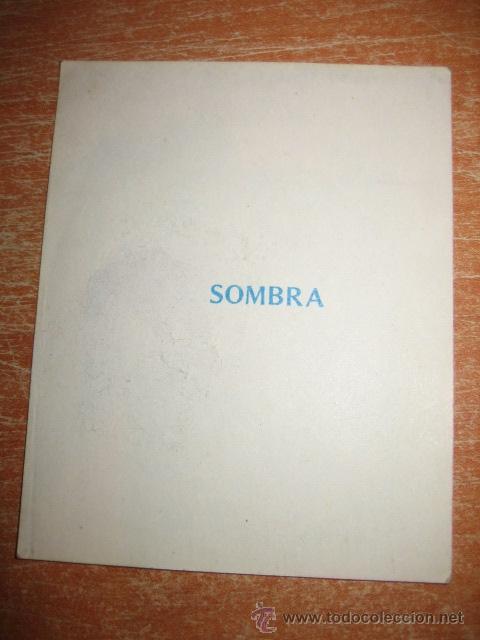 Coleccionismo cromos antiguos: CROMO PEGATINA   SOMBRA - Foto 2