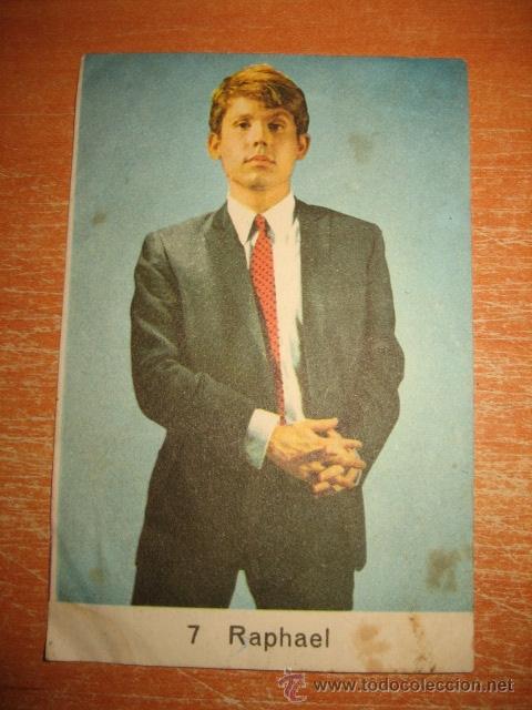 Coleccionismo cromos antiguos: CROMO N&ordm; 7 RAPHAEL - Foto 1