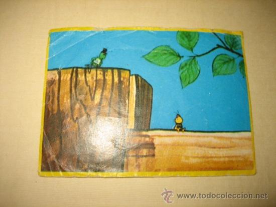 Coleccionismo cromos antiguos: LA ABEJA MAYA CROMO N&ordm; 41 DANONE - Foto 1
