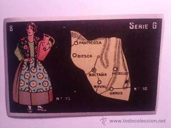 Collectionnisme Cartes &agrave; collectionner anciennes: ANTIGUO CROMO CHOCOLATES MARIA DE ESPINARDO - MURCIA - ALBUM GEOGRAFICO BOLTA&Ntilde;A