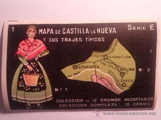 Collectable Antique Stickers: ANTIGUO CROMO CHOCOLATES MARIA DE ESPINARDO - MURCIA - ALBUM GEOGRAFICO MARNACHON CIFUENTES