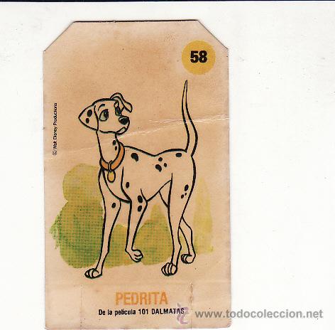 Coleccionismo cromos antiguos: BIMBO -- LOS AMIGOS DE MICKEY -- N&ordm; 58 PEDRITA - Foto 1