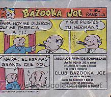Coleccionismo cromos antiguos: CROMO CHICLE BAZOOKA - Foto 1