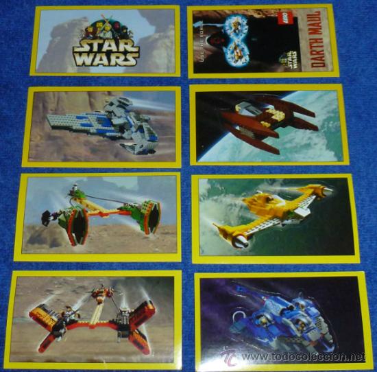 Coleccionismo cromos antiguos: Star Wars Lego - PANINI - Foto 1