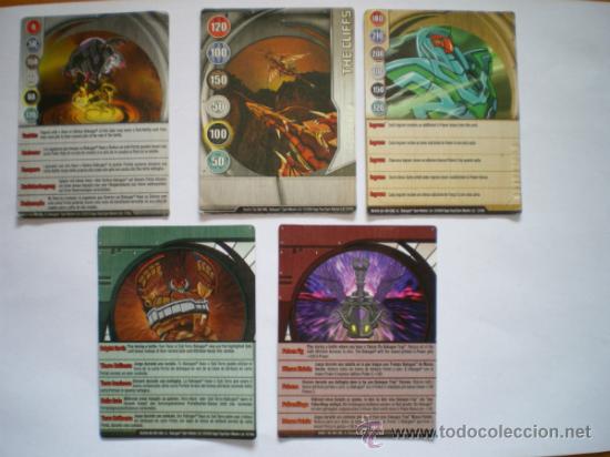 Coleccionismo cromos antiguos: BAKUGAN. LOTE DE 5 CROMOS. 2009-2010 - Foto 2