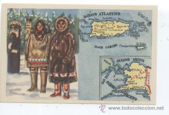 Collectionnisme Cartes &agrave; collectionner anciennes: Cromo Naciones del Mundo. Ceregumil Fern&aacute;ndez. Segunda Serie de 100 cromos. Colonias EE.UU. n&ordm; 79