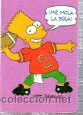 Sammeln alte Sammelbilder: CROMO ANTIGUO LOS SIMPSONS, ME MOLA LA BOLA, BOLLYCAO