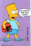 Sammeln alte Sammelbilder: CROMO ANTIGUO DIVIDETE POR DOS BABY, LOS SIMPSONS, BOLLYCAO