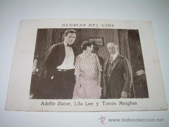 Coleccionismo cromos antiguos: ANTIGUO CROMO ACTORES DE CINE. - Foto 1