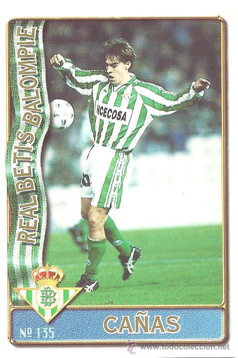 Coleccionismo Cromos antiguos: Temporada 95-96 Ca&ntilde;as Real Betis