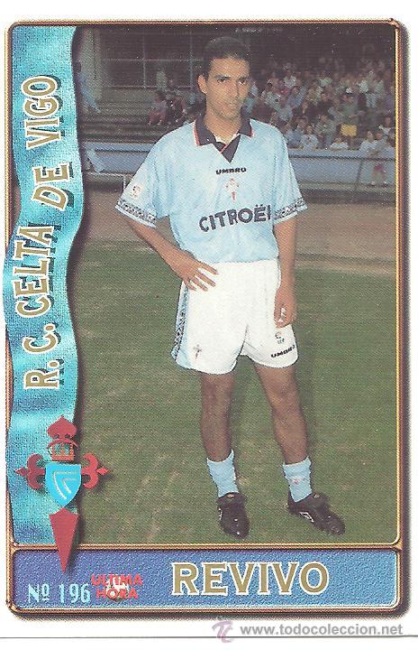 Coleccionismo Cromos antiguos: Temporada 95-96 Revivo R.C. Celta de Vigo