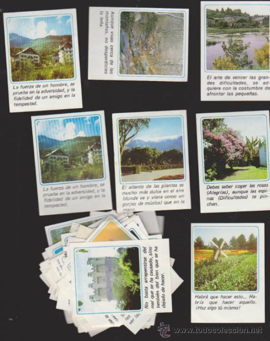 Sammeln alte Sammelbilder: Mensajes de Alegr&iacute;a. Chocolates Torr&aacute;s. lote de 69 cromos (hay repetidos)