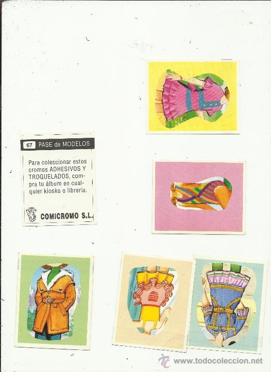 Coleccionismo cromos antiguos: 55 cromos coleccion pase de modelos comicromos s.l. - Foto 1