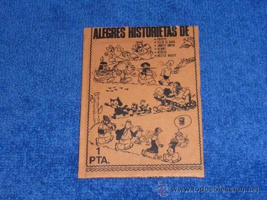 Coleccionismo cromos antiguos: Alegres historietas de Popeye - fher - Foto 1