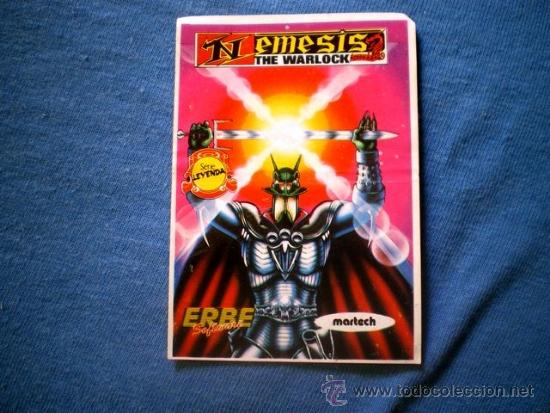 Coleccionismo cromos antiguos: CROMO SOFTWARE COLLECTION N&ordm; 31 NEMESIS THE WARLOCK DE ERBE - Foto 1