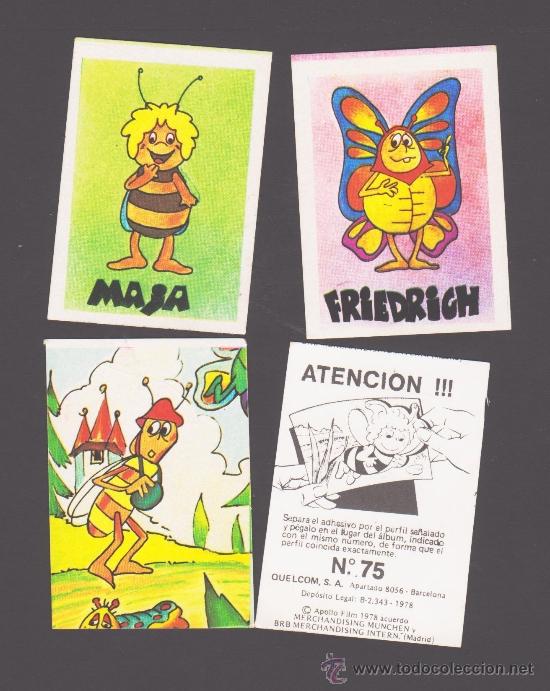 Coleccionismo cromos antiguos: La abeja Maya - Edici&oacute;n Quelcom 1978 - Cromos a elegir de la lista adjunta - Foto 1