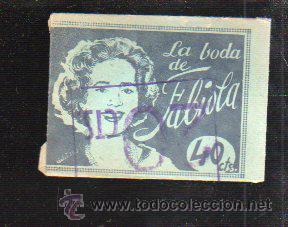 Coleccionismo cromos antiguos: SOBRE DE CROMOS LA BODA DE FABIOLA. SIN ABRIR - Foto 1