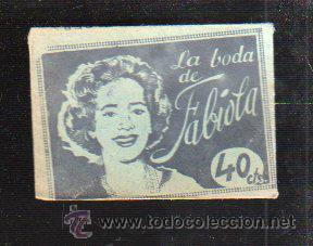 Coleccionismo cromos antiguos: SOBRE DE CROMOS LA BODA DE FABIOLA. SIN ABRIR - Foto 1