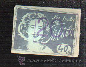Coleccionismo cromos antiguos: SOBRE DE CROMOS LA BODA DE FABIOLA. SIN ABRIR - Foto 1