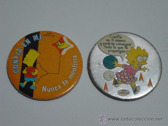 Coleccionismo cromos antiguos: LOTE 2 PICKERS DE LA COLECCI&Oacute;N LOS SIMPSONS DE MAGIC BOX INT (2005). - Foto 1