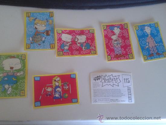 Coleccionismo cromos antiguos: RUGRATS ( LOTE DE 7 CROMOS DISTINTOS) - Foto 1