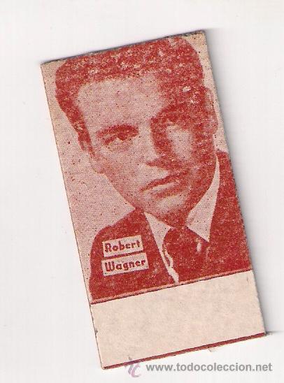 Coleccionismo cromos antiguos: TICKET DE PESO DE BASCULA: ROBERT WAGNER, DE 1960 - Foto 1