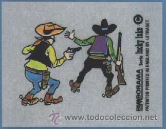 Coleccionismo cromos antiguos: Bimborama - Lucky Luke - BIMBO &iexcl;Impecable! - Foto 1
