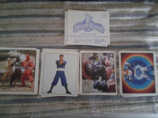 Coleccionismo Cromos antiguos: RESERVADO EL 193 - POWER RANGERS SABAN&acute;S ( CROMOS SUELTOS) VER LISTADO