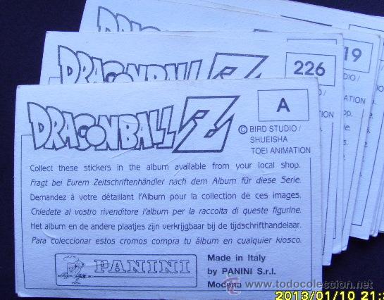 Coleccionismo cromos antiguos: DRAGON BALL Z Panini - Foto 2