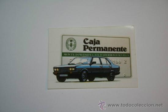 Collezionismo Figurine antiche: PEGATINA ADHESIVO DEL MONTE DE PIEDAD Y CAJA DE AHORROS DE SEVILLA.......................PEGAR