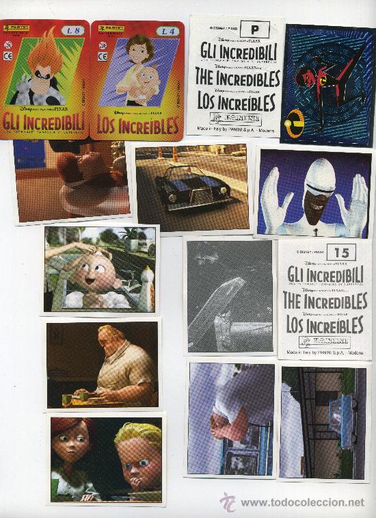 Coleccionismo cromos antiguos: LOS INCREIBLES. CROMOS SUELTOS . - Foto 1