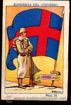 Coleccionismo cromos antiguos: Banderas del Universo. Oldenburgo - Foto 1