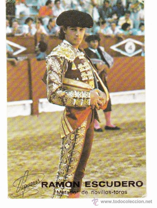 Colecionismo Cromos antigos: CALENDARIO TEMA TAURINO - RAMON ESCUDERO - 1988