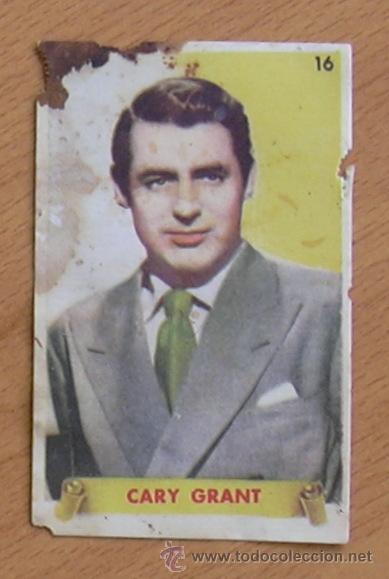 Coleccionismo cromos antiguos: 16-Cary Grant -Ultimas fotografias de las mas famosas estrellas, &aacute;lbum 1&ordm; - Bruguera 194&iquest;