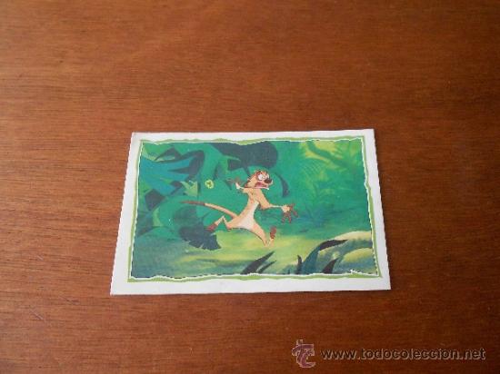 Coleccionismo Cromos antiguos: CROMO PANINI DE EL REY LE&Oacute;N (DISNEY) N&ordm; 163